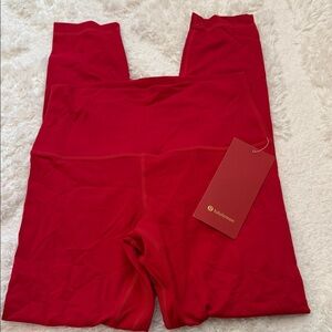 Lululemon Athletica Red Align HR Pants